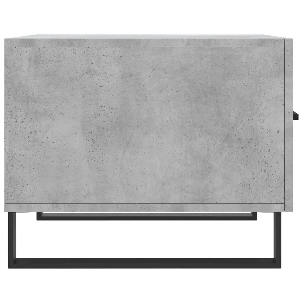2 pz Tavolini salotto | Tavolino da caff¨¨ | Tavolino da Soggiorno Grigio Cemento 50x50x40 Legno Multistrato