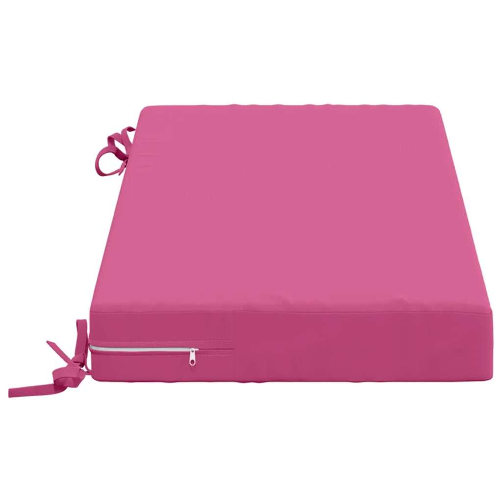 Cuscini per Panchina a 2 Pezzi SOEST 2 pz 100% Poliestere Rosa 949593