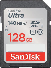 Tessera SDXC UHS-I 128 GB - Video Full HD & Alta Velocità - Resistente all'Acqua & Resistente ai Colpi