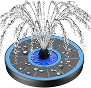 Fontana solare galleggiante con 8 getti d'acqua