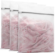 3 waszakke perlon per delicate stoffe, dimensioni 40 x 50 cm (3 grandi)