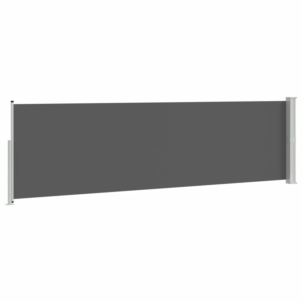 Tenda laterale retrattile Antracite 300 x 120 cm Poliestere