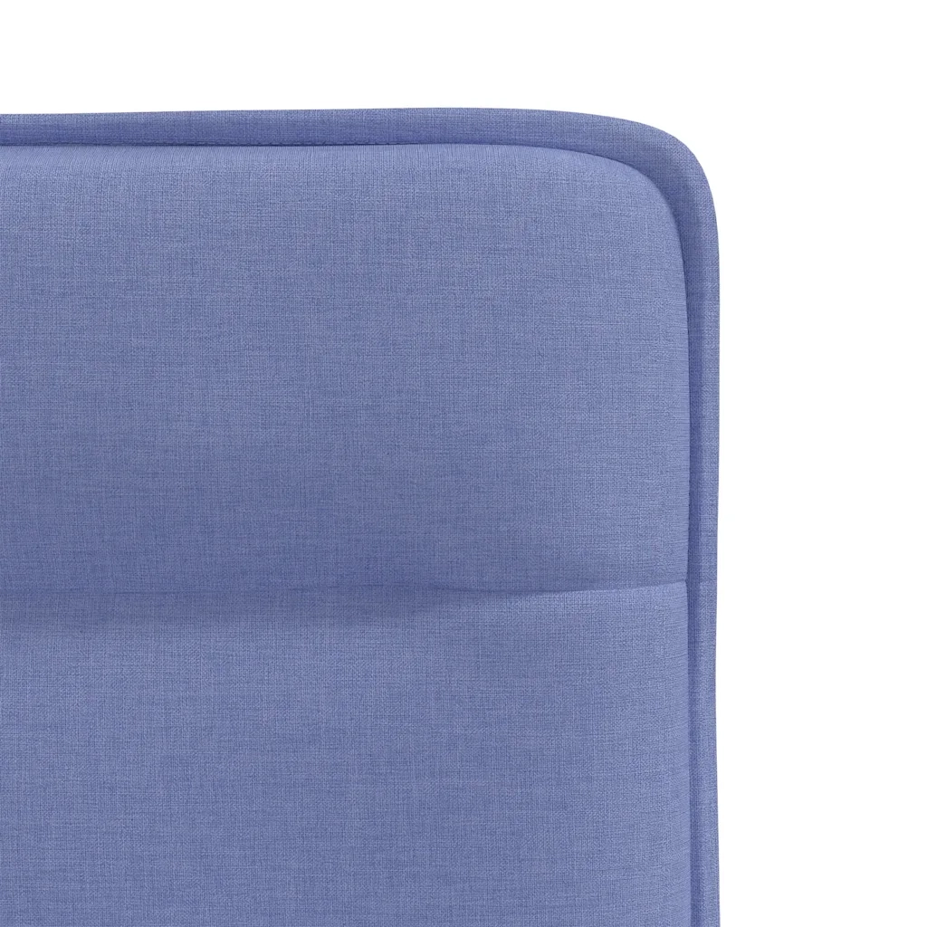 vidaXL Sedie da Pranzo 2 pz Blu Jeans in Tessuto