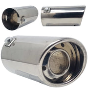 Trade Shop - Terminale Marmitta Auto Tubo Scarico Ovale Cromato Lm 76342 Dr -