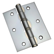 CERNIERA CON CUSCINETTI CROMO SATINATO mm 100 x  90 - sp.3