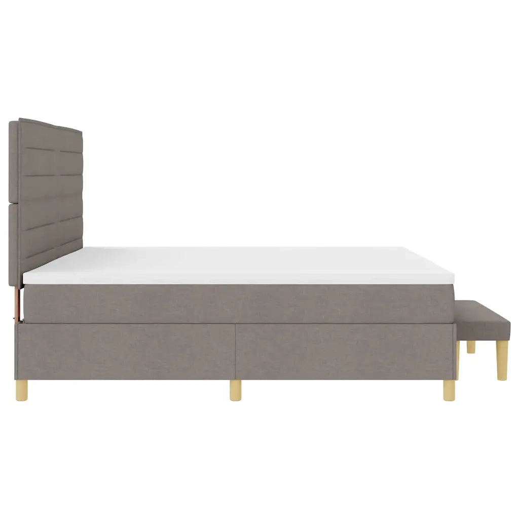Letto a molle con materasso Talpa 200 x 200 cm Tessuto 3344251