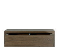 Mensola da Parete 1 Cassetto 45x13,4x23,7 cm in Fibra di Legno Lego Maxi Rovere Tabacco