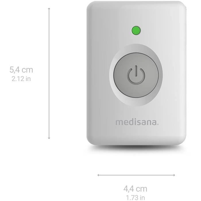 Inalatore a mani libere - MEDISANA - IN 705 - 3 W - Bianco