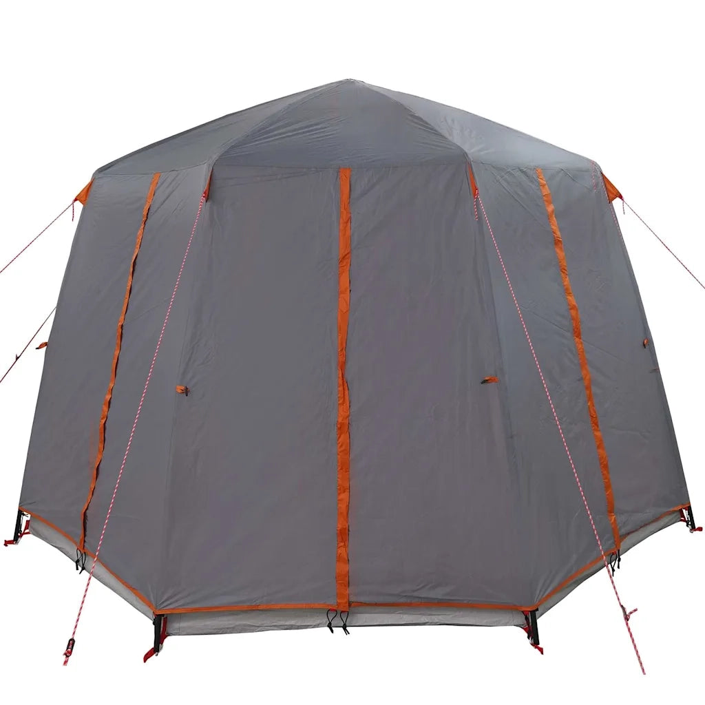 Tenda a cubo per 3 persone con tetto Grigio e arancione 42004034