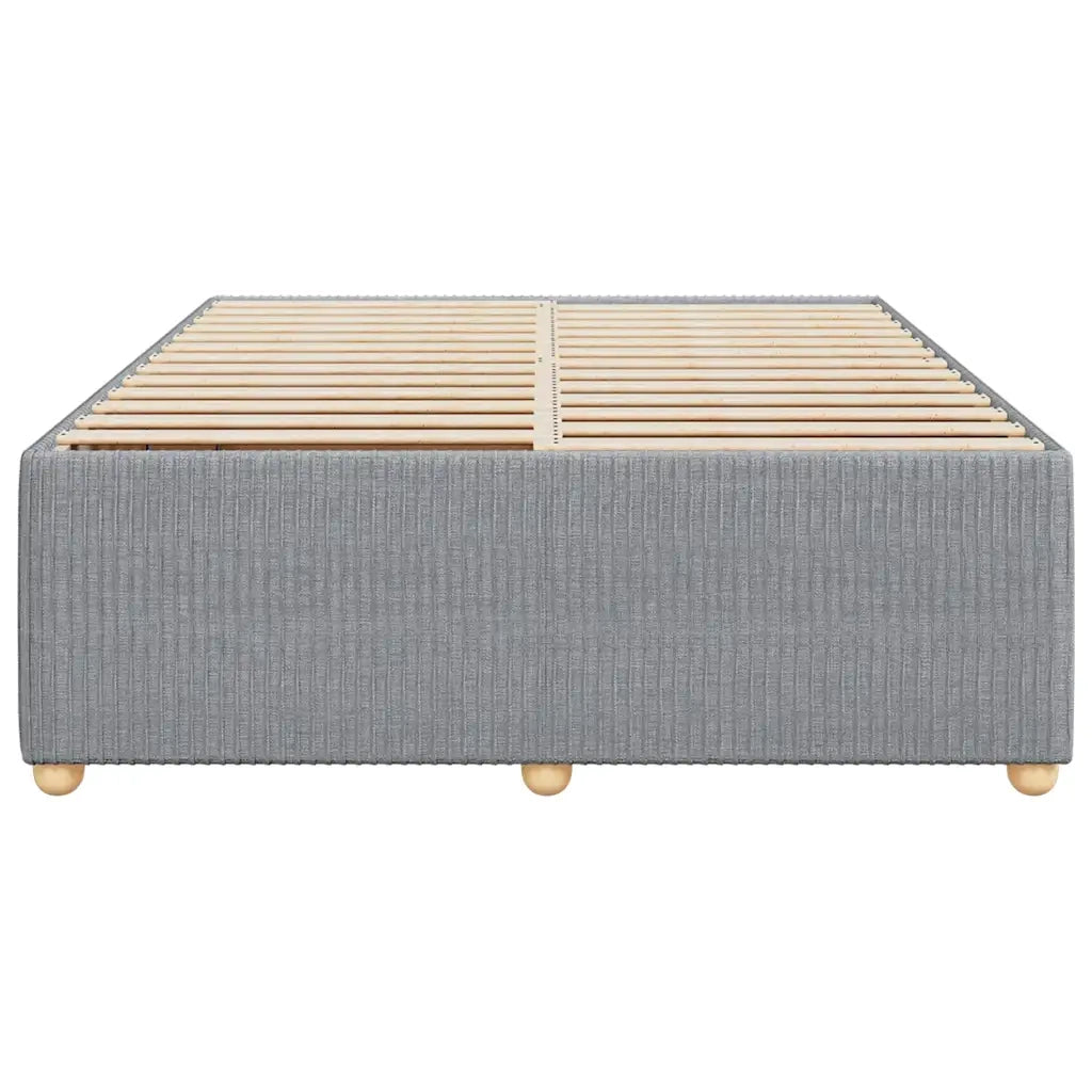 Giroletto senza Materasso Grigio Chiaro 160x200 cm Tessuto 3284949