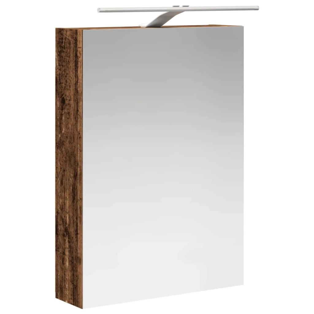 Set di Armadi da Bagno 5 pcs Legno antico 50 x 14,5 x 70 cm 3406597