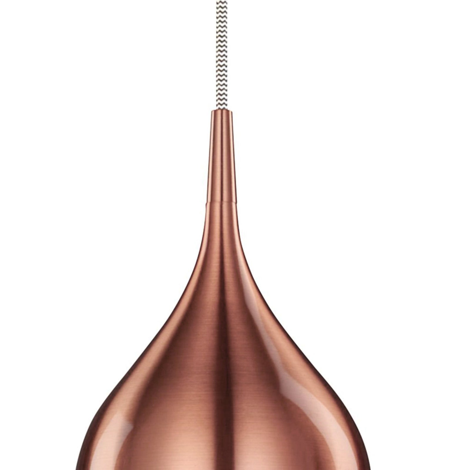 Lampadario Contemporaneo Vibrante Alluminio Rosa 1 Luce E14