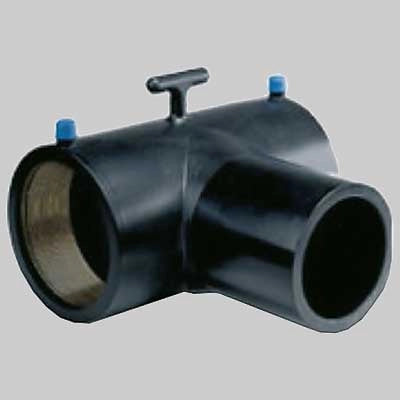 TEE INTERMEDIO PE 100S5 GAS ELETTROSALDABILE  Ø 50     UNIDELTA