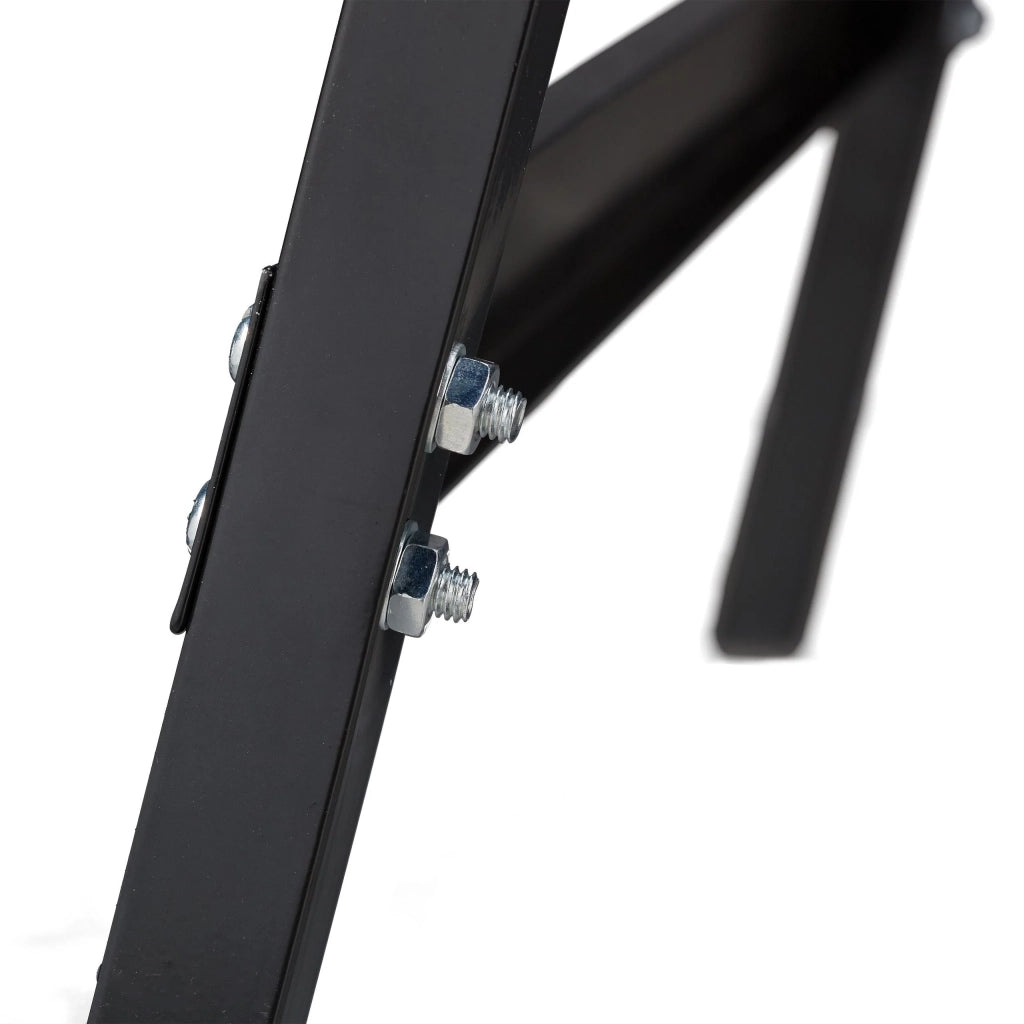 Set di due cavalletti in acciaio nero da 100 kg 13_0002897