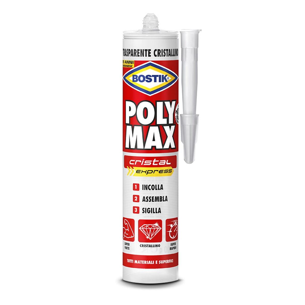 Bostik PolyMax Hightack express 300g cristal