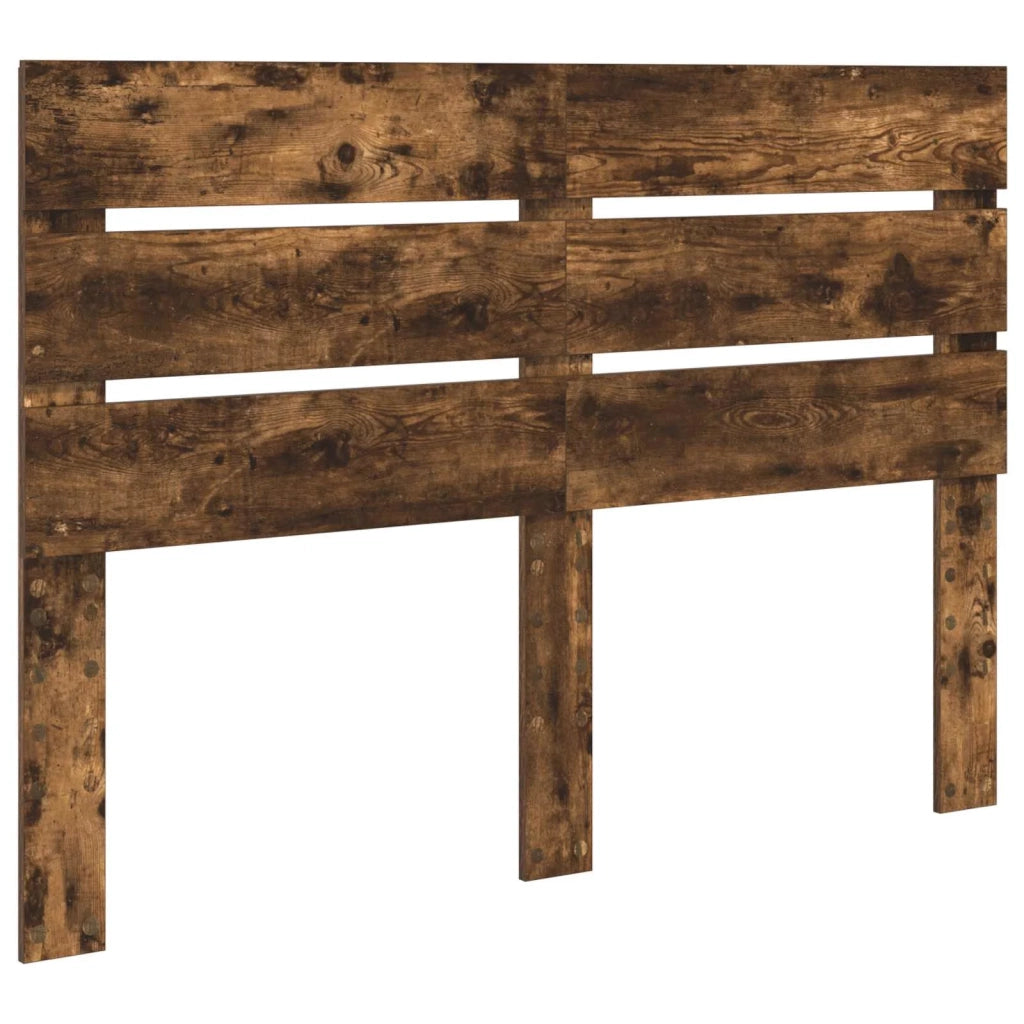 Struttura del letto Rovere fumé 140 x 190 cm Pino massello 3411748