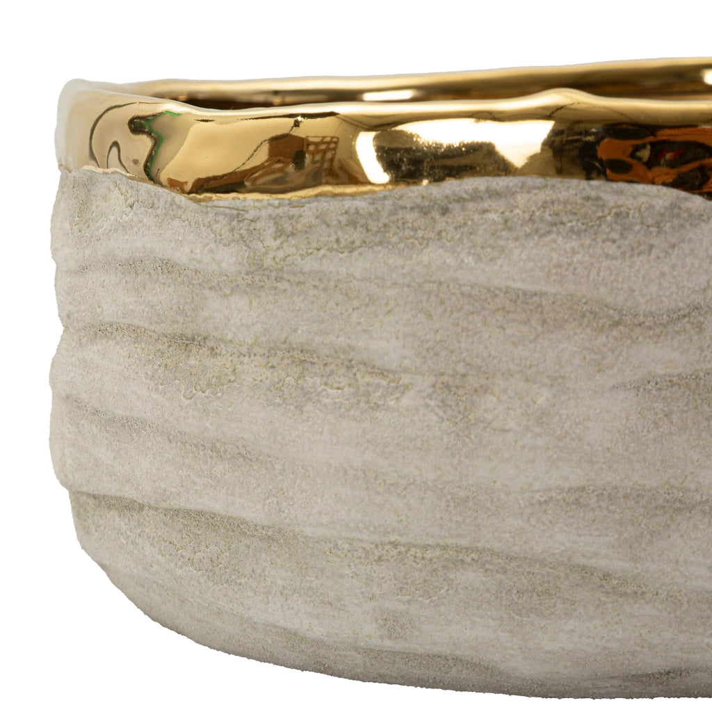 Leonar, Vaso Finitura Naturale, Beige