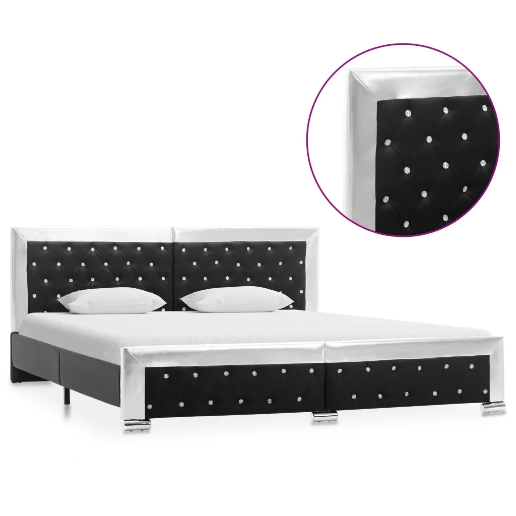 Giroletto Nero in Similpelle 180x200 cm cod mxl 59334