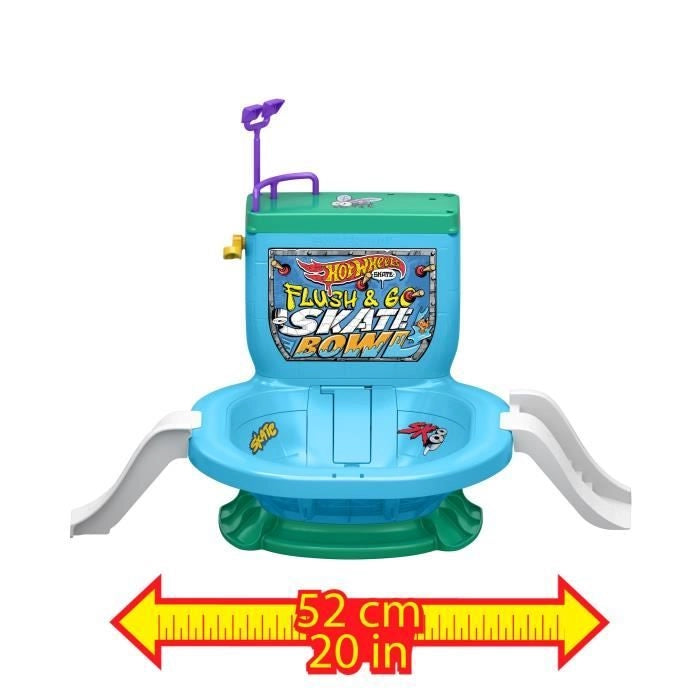 Hot Wheels Skate-Push the Flush: Let's Go!-Scatola per tastiera HXL16