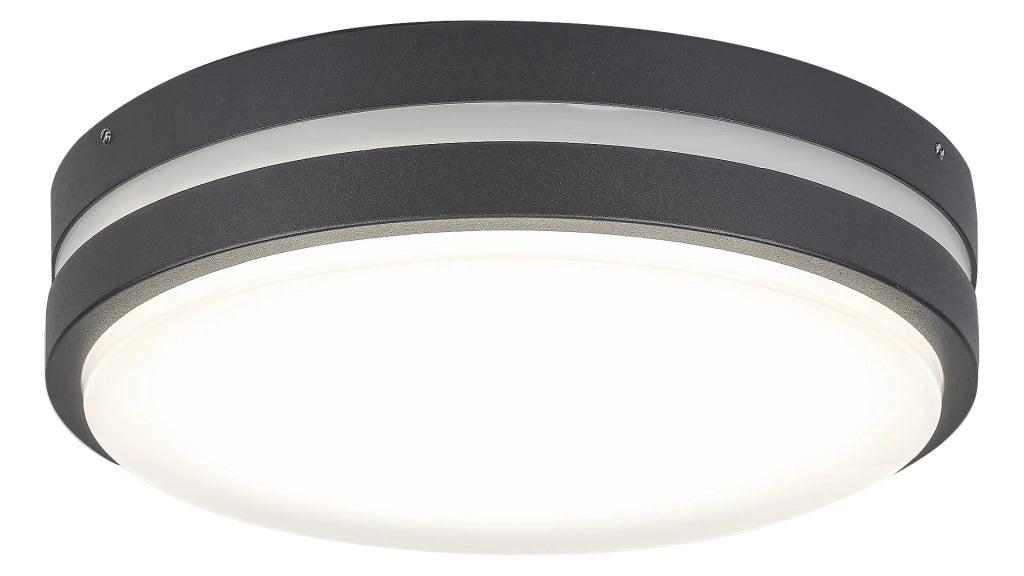 Plafoniera esterna LED Hamburg 10W antracite IP44 Rabalux