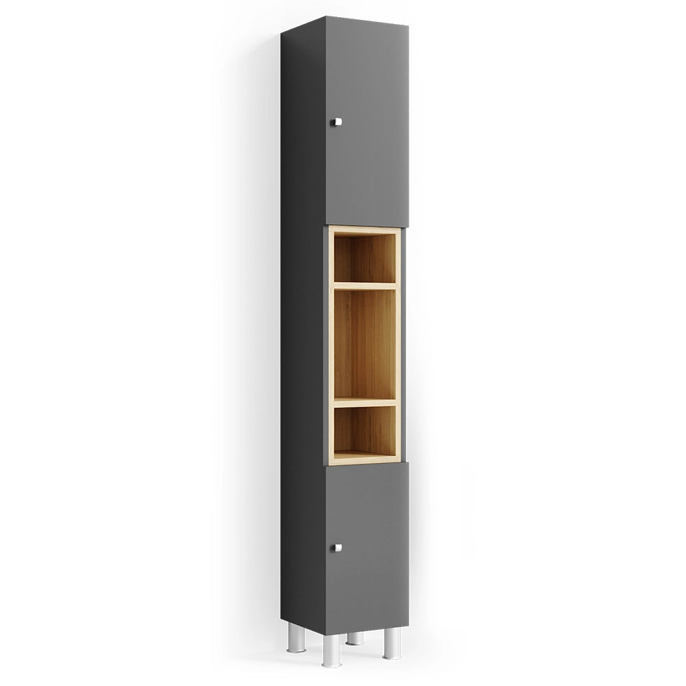 Vicco Mobile bagno alto Antracite 30 x 190 cm