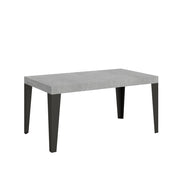 Tavolo Allungabile 160-264x90x77 cm Flame Cemento