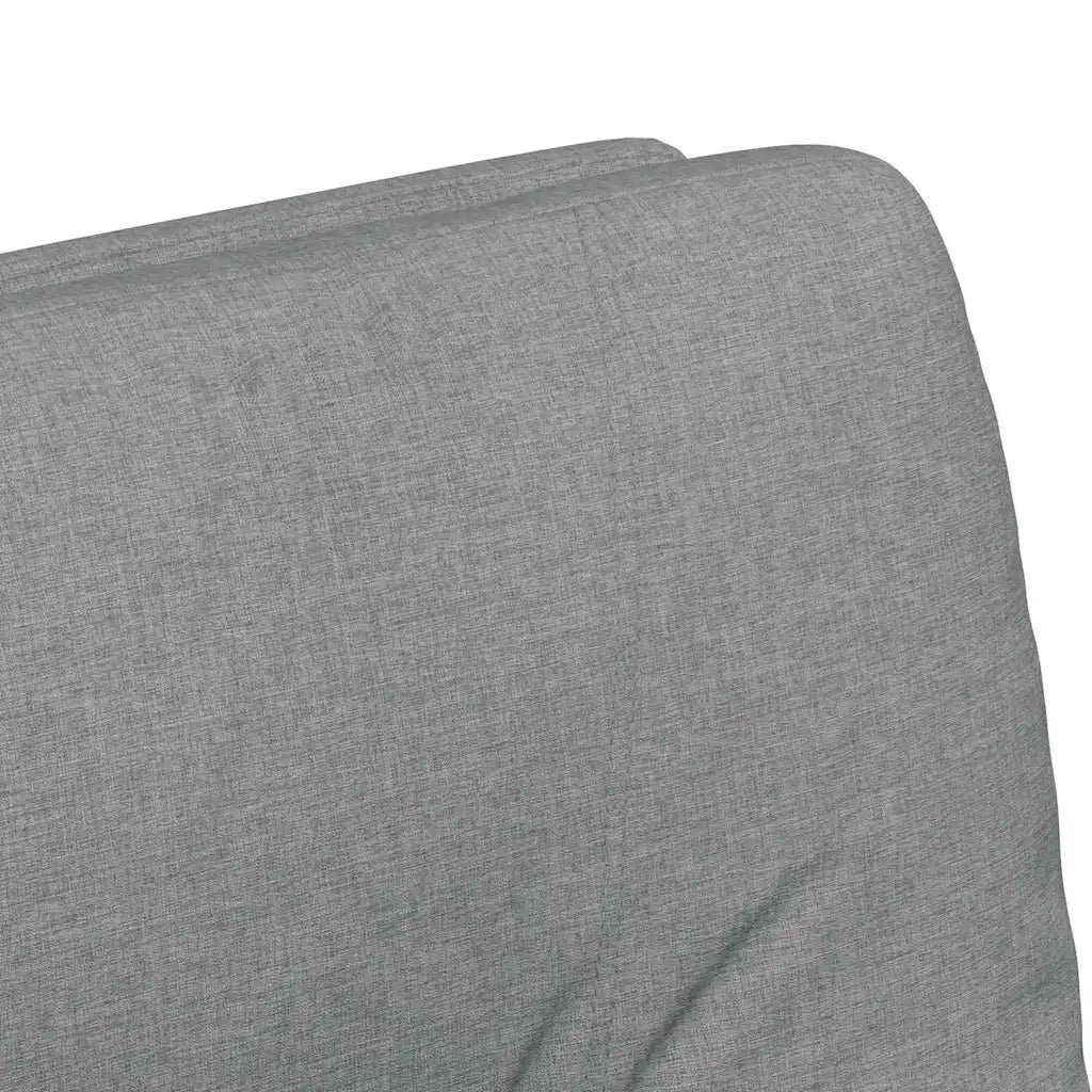 Sedie da Pranzo con Ruote 2 pcs Grigio chiaro 57 x 67 x 95 cm 42017847