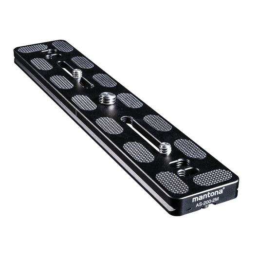 Mantona AS-200-2M piastra a sgancio rapido 200 mm