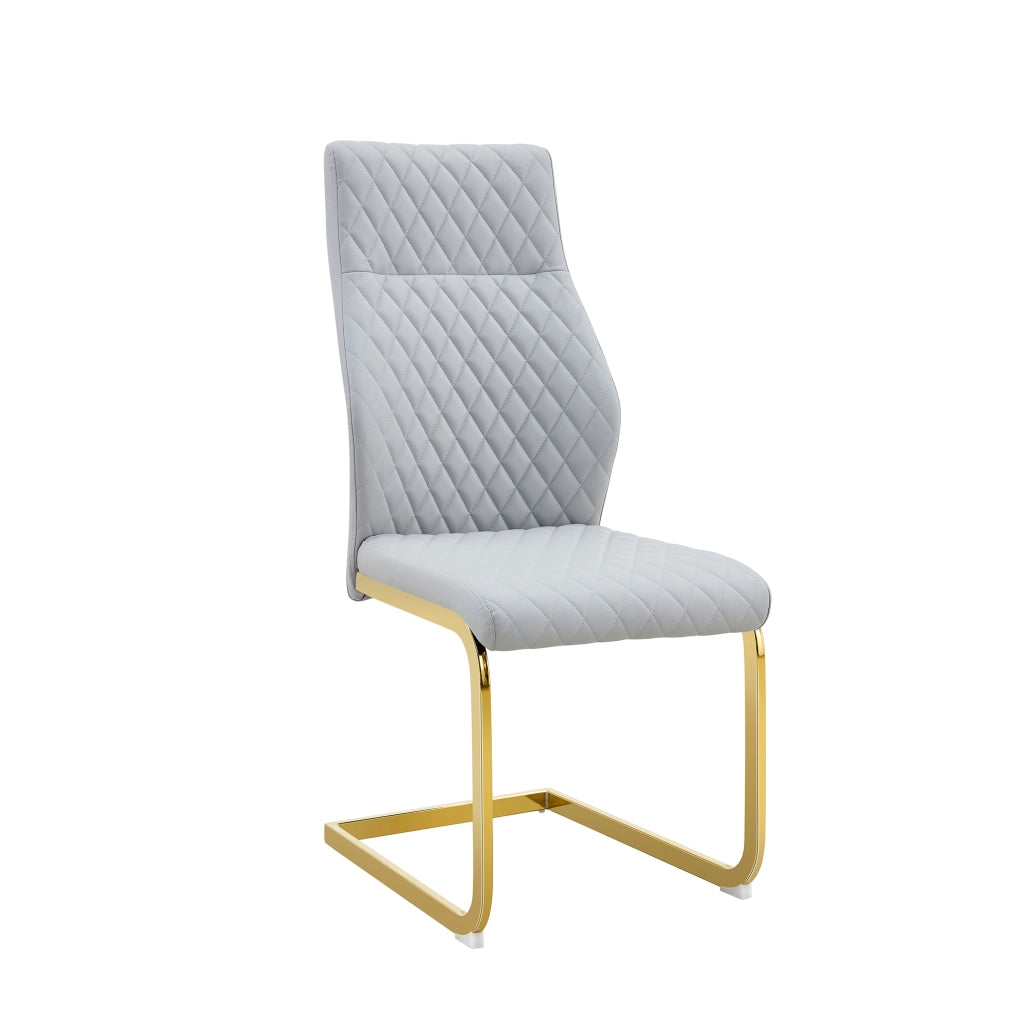 Tavolo da pranzo rotondo con 2 sedie in MDF effetto noce e metallo oro per soggiorno e sala da pranzo