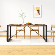 Tavolo da Pranzo in Legno Massello di Recupero 180 cm 243999