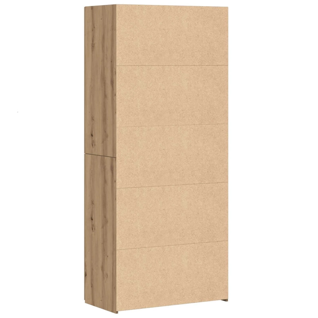 Credenza 2 pcs Rovere artigianale 80 x 42 x 185 cm 3365595
