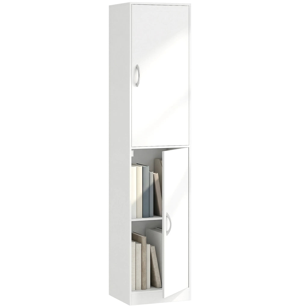 Libreria moderna scaffale 5 ripiani regolabili legno ¨C zephmum ¨C 180 cm