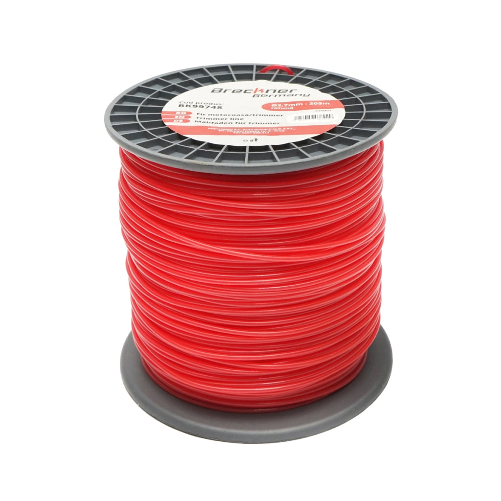 Filo tondo per decespugliatore 2,7 mm x 205 m Breckner Germany