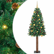 Albero di Natale snodato con 300 LED con supporto Verde 180 cm 3394861