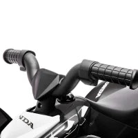 Quad Elettrico per Bambini 18-36 Mesi con Luci LED, Clacson e Pedali, 65.5x38.5x43.5 cm, Nero