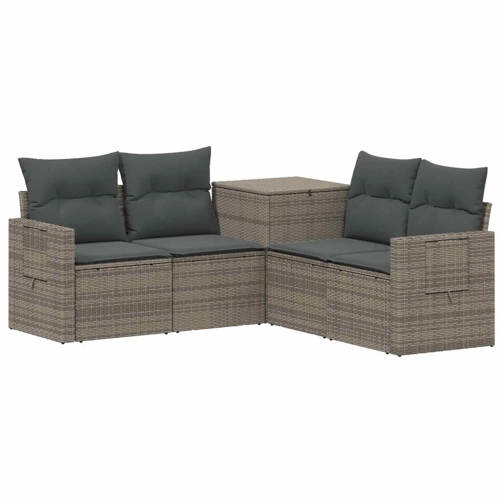 Set di divani 5 pz Grigio e Grigio Scuro 3447880