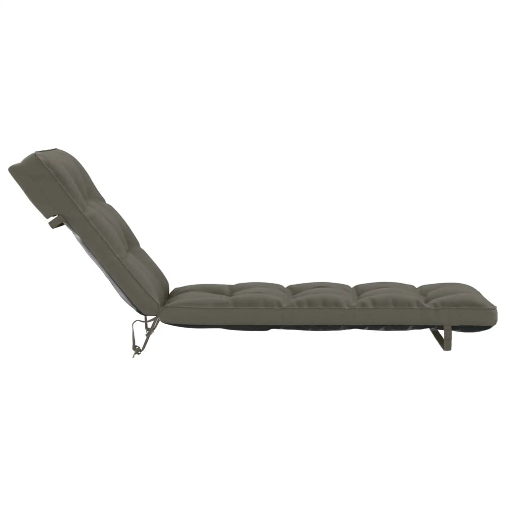Cuscino per Lettino VIANEN 100% Poliestere Grigio 953840