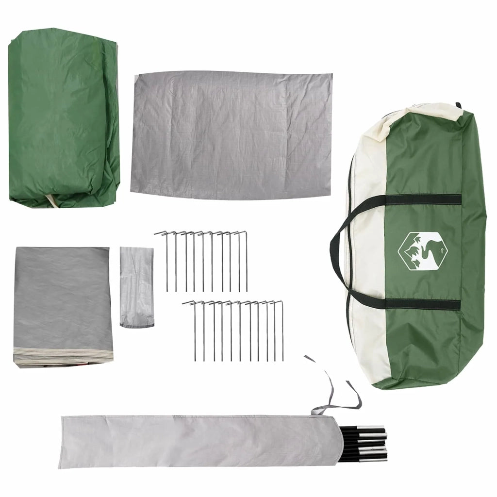 Tenda familiare con telo da pioggia resistente all'acqua Verde 42042250