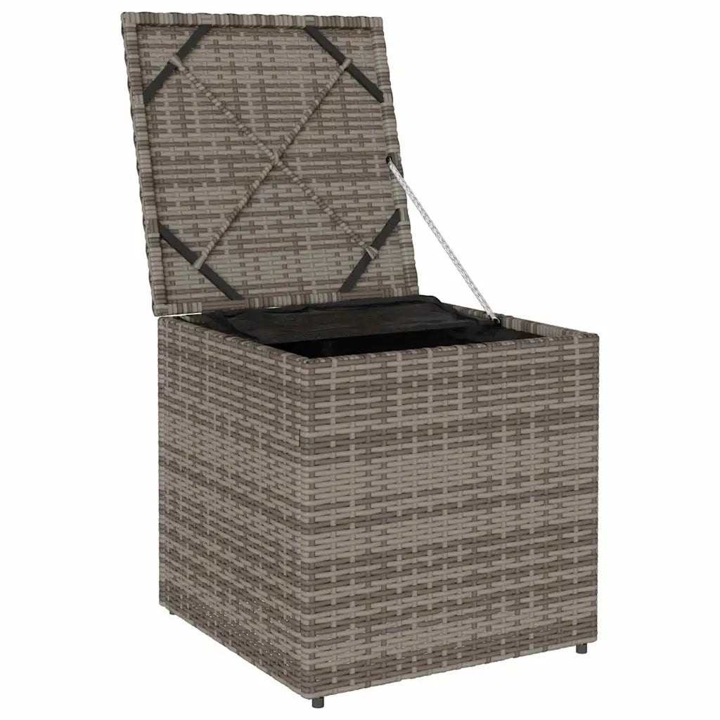 Scatola per Cuscini Grigio 50 x 50 x 50 cm polyrattan CFW8284451