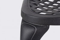 Set 2 Sedie da Giardino 44x46x89h cm Faenza Antracite