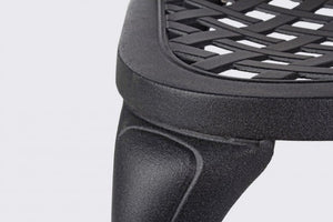 Set 2 Sedie da Giardino 44x46x89h cm Faenza Antracite