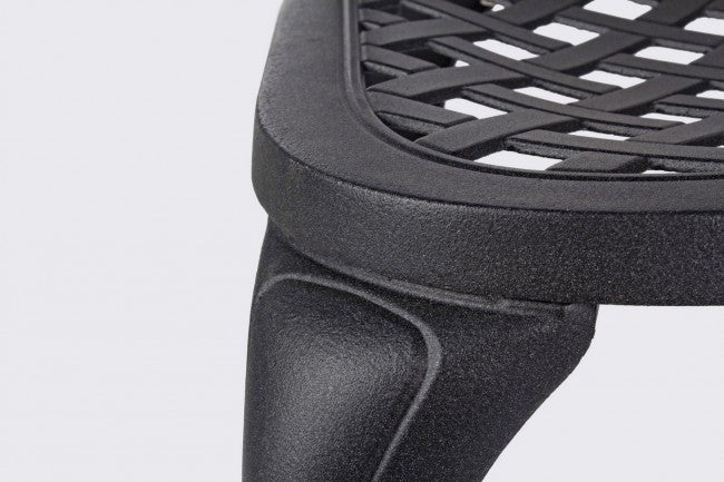 Set 2 Sedie da Giardino 44x46x89h cm Faenza Antracite