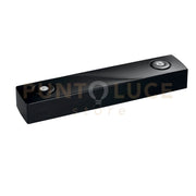 LAMPADA PER BINARIO TRIFASE LED D'EMERGENZA HELP NERO 2W 250LM 4000K BATTERIA DI EMERGENZA 3H 31,5X6,7X6,1CM