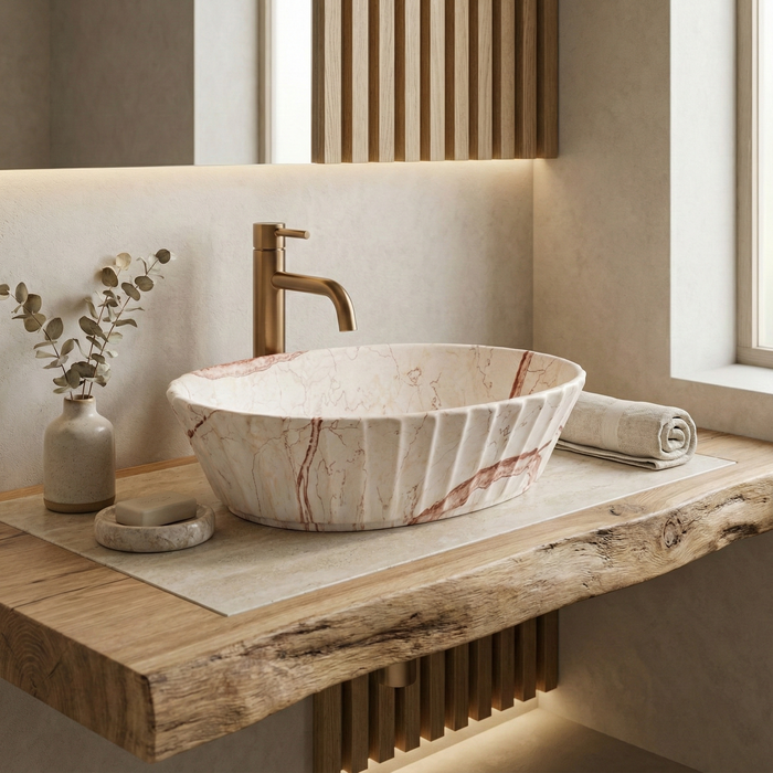 Lavabo Da Appoggio Rea Samanta Zen