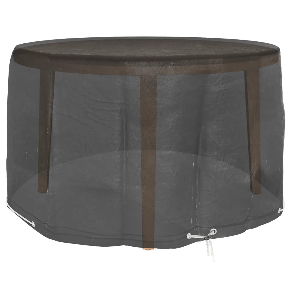 Coperture Mobili da Giardino 2pz 6 Occhielli Ã˜125x75 cm Rotondecod mxl 76370