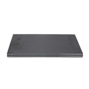 SET 2 VASSOI SOTTOPIATTI IN ARDESIA 30 X 11 CM CON PIEDINI ANTISCIVOLO