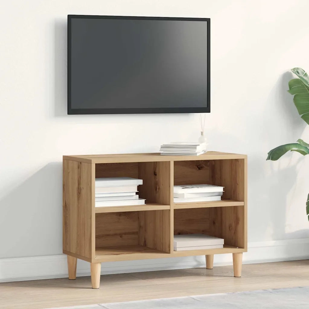 Mobile TV artisian oak 69,5 x 30 x 50 cm Legno multistrato 862582