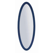 Specchio Da Muro Oslo Blu cm 55x2x150 (misura Specchio cm 42,5x137,5)