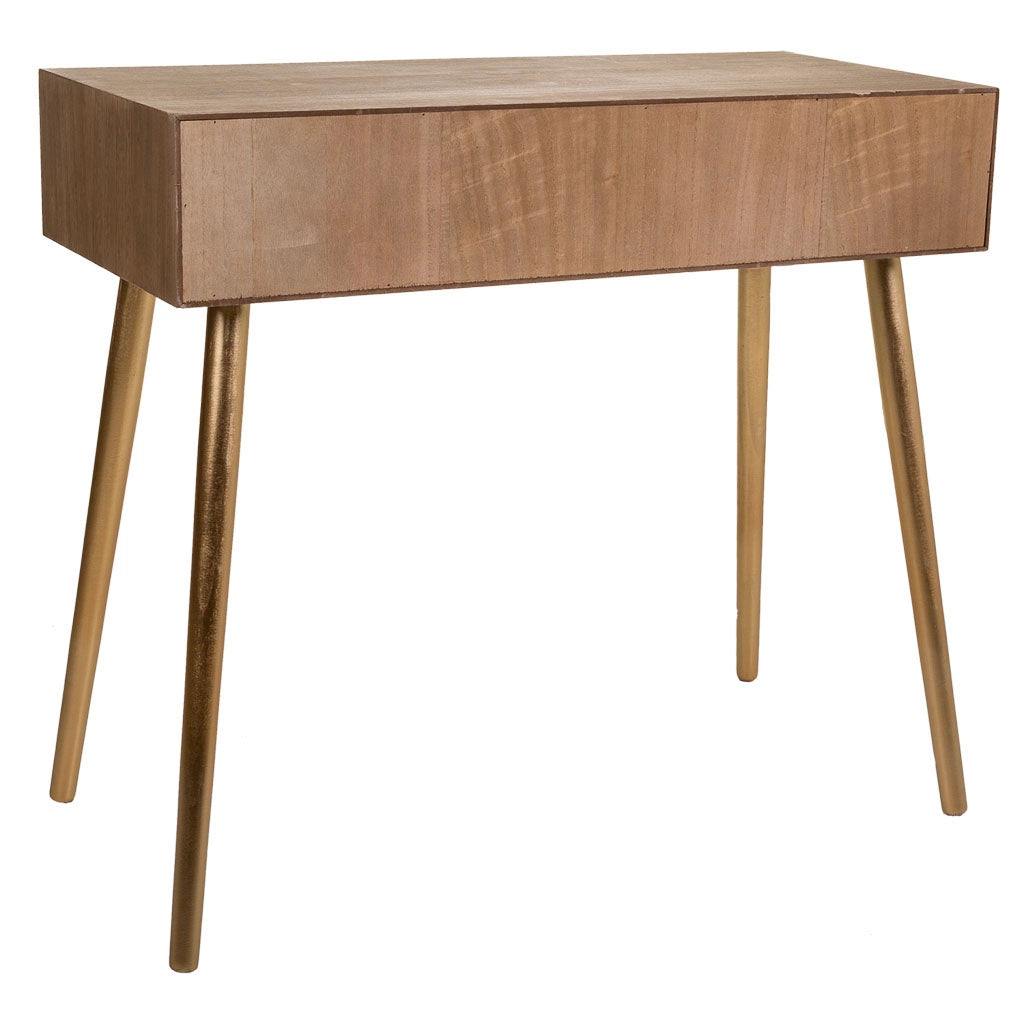 Mobile da ingresso in legno marrone 88x41x79h