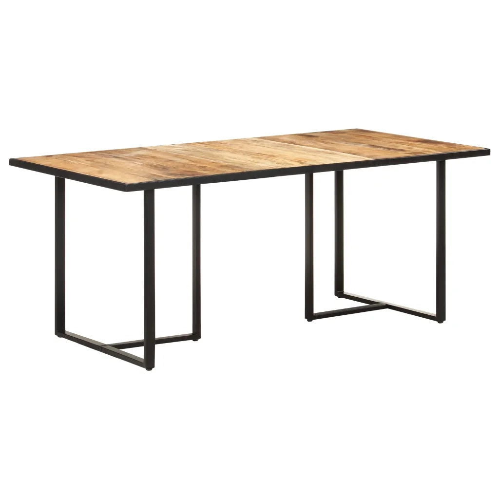 Tavolo da Pranzo | Tavolo da cucina 180 cm in Legno di Mango Grezzo